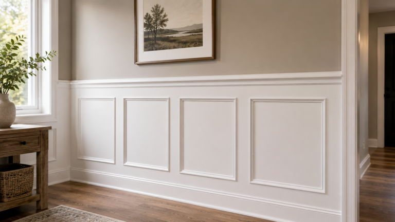 wainscoting